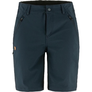 image:imageFjllrven Abisko Womens Shorts  Stretch Panels Lightweight Durable Fabric  Hiking TrekkingDark Navy