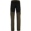 image:imageFjllrven Vidda Pro Mens Hiking Trousers US Wasit Inseam 29 32 Regular Regular Dark OliveBlack