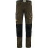 image:imageFjllrven Vidda Pro Mens Hiking Trousers US Wasit Inseam 29 32 Regular Regular Dark OliveBlack