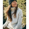 image:imageFjallraven F84793113M Ovik Cable Knit Roller Neck W Chalk White M