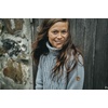 image:imageFjllrven UnisexAdult vik Cable Knit Roller Neck WDark Grey