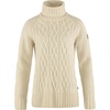 image:imageFjallraven F84793113M Ovik Cable Knit Roller Neck W Chalk White M