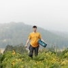 image:imageFjllrven Hemp Blend Out Here Mens TShirt  Breathable Comfortable Hemp Cotton Fabric  Hiking TravelOchre