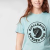 image:imageFJALLRAVEN Knken Art Logo Tee W Womens ShortSleeved TShirtSky Blue