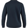 image:imageFjllrven Logo Sweater Womens Sweatshirt  Soft Fleece Classic Crewneck Organic Cotton Blend  Hiking TravelDark Navy