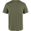 image:imageFjallraven Hoja Wool Mens Short Sleeve Shirt Merino Wool Blend  Regular FitLaurel Green